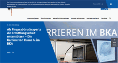 Desktop Screenshot of bka.de